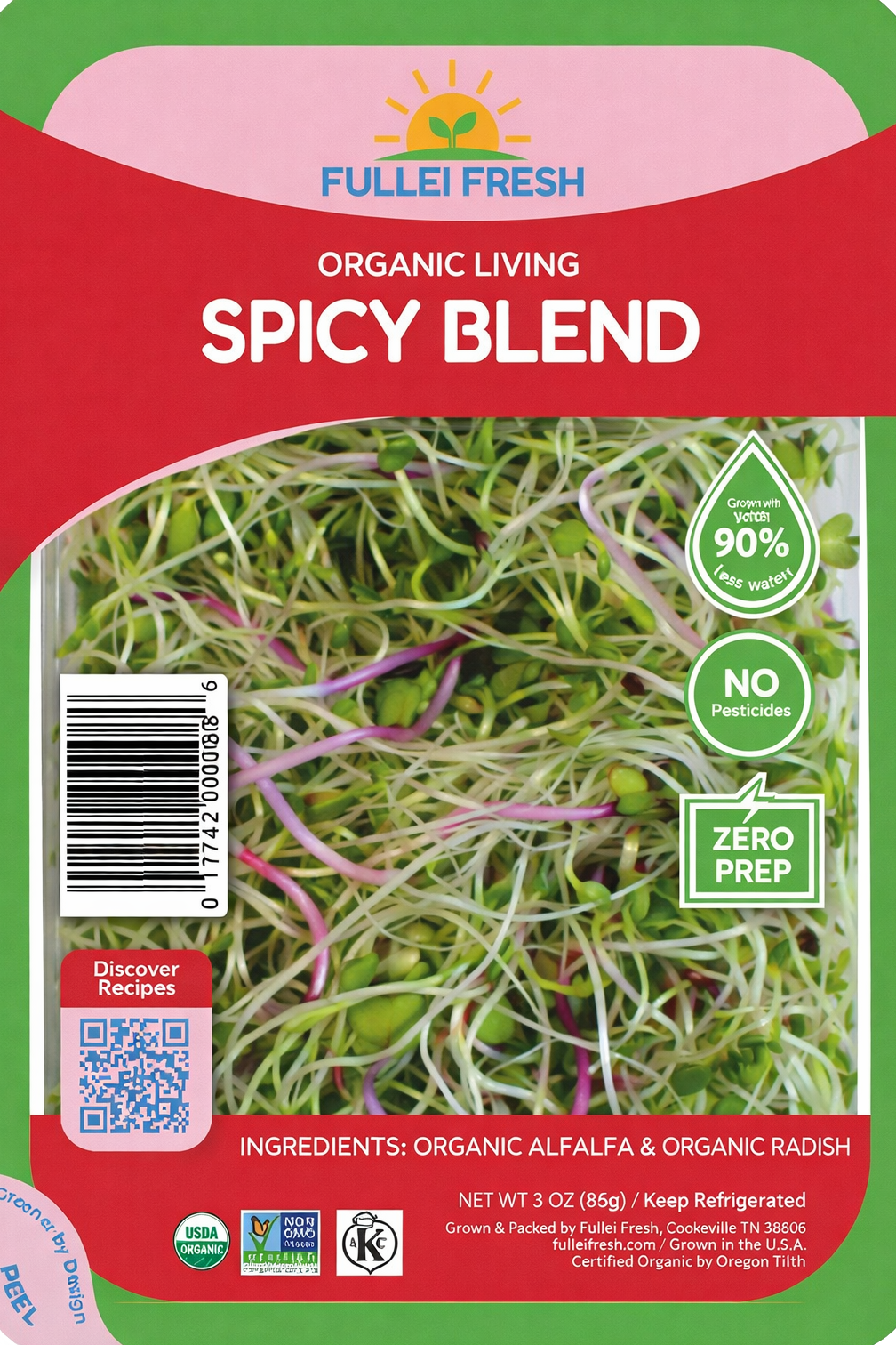 Organic Spicy Sprout Blend